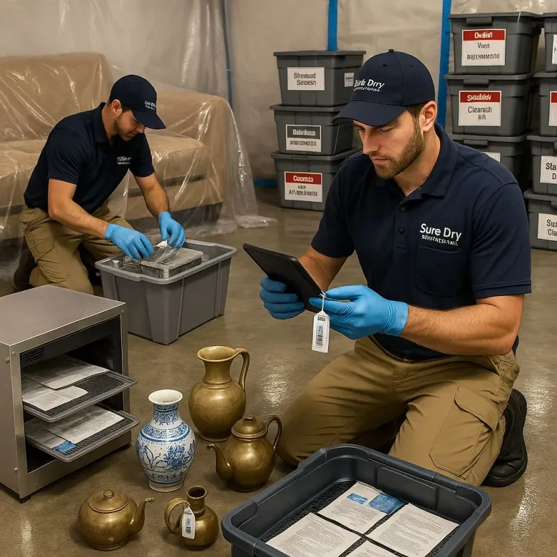 Content Protection and Restoration process in Bucks County, PA